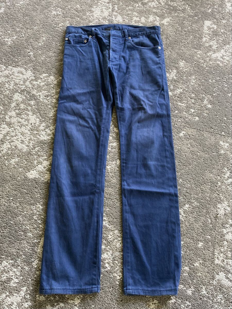 中古】ディオールオム Dior HOMME 14AW 433D000TX182 クラッシュ加工