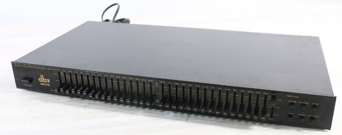 TEAC GE-20 STEREO GRAPHIC EQUALIZER 10バンド左右独立 TASCAM