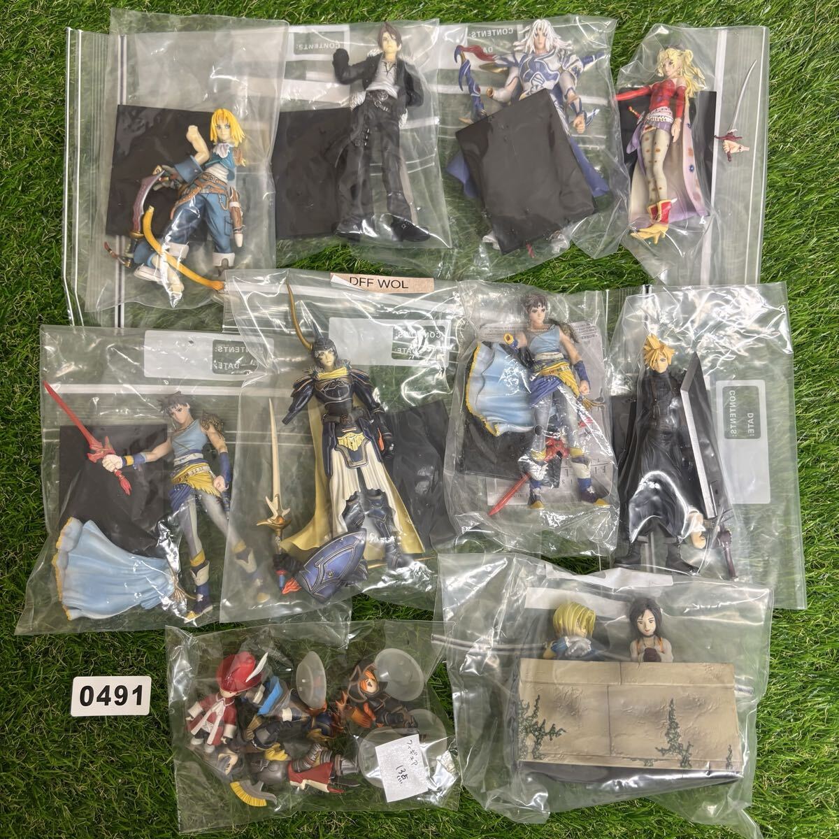 FF7 ファイナルファンタジー7 食玩 鉛筆 キャップ 塩ビ オマケ レトロ