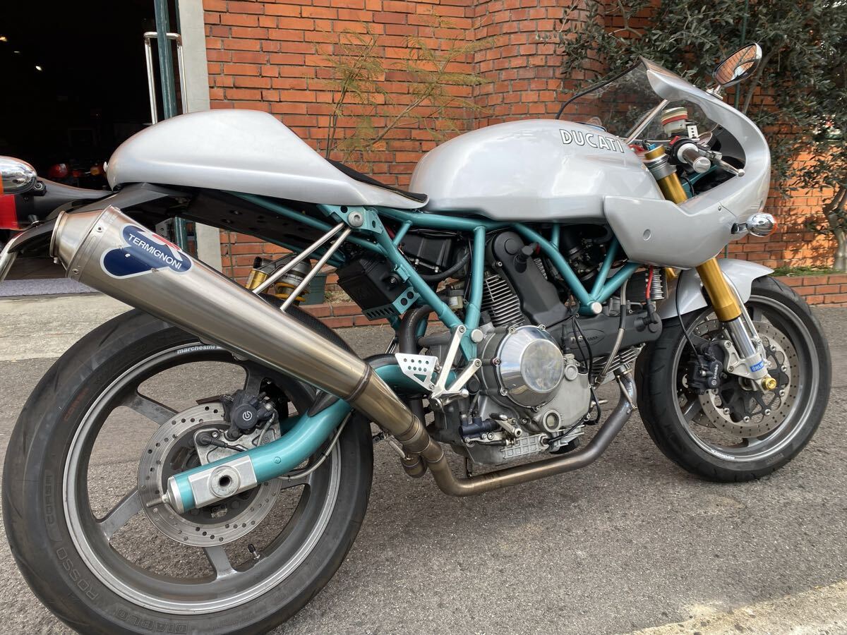 DUCATI SPORT1000 イエロー スポーツクラシック TERMIGNONI ドゥカティ
