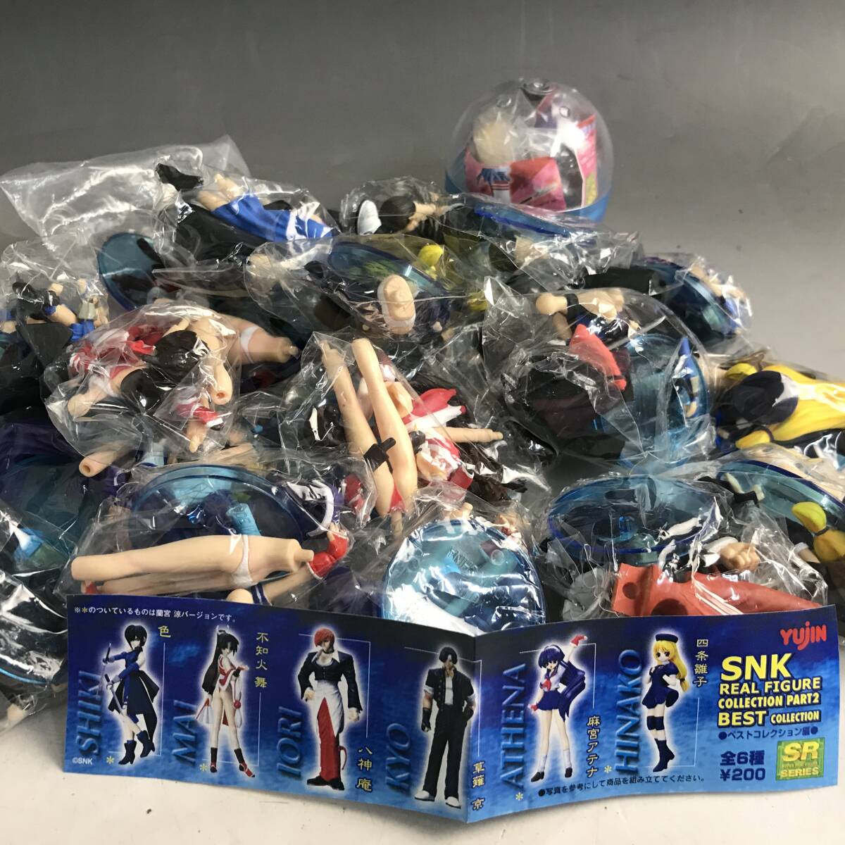 新品】希少！フルコンプ!SNK「餓狼伝説 KOF」リアルフィギュア 