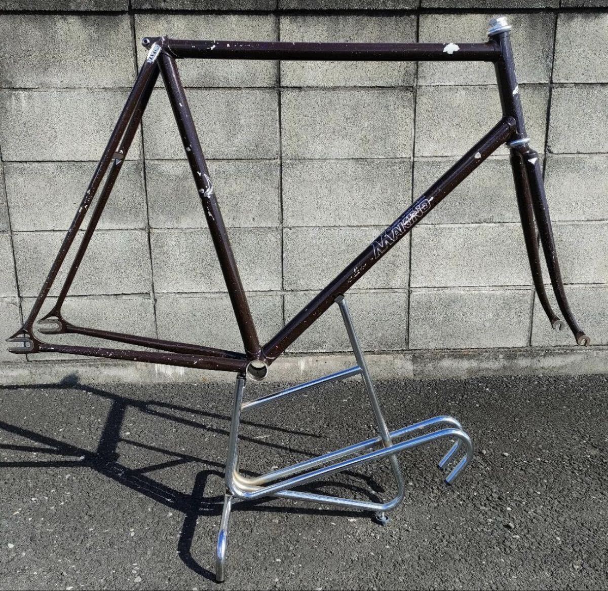 中古】makino マキノ 競輪用フレーム 競輪 自転車 パーツの落札情報