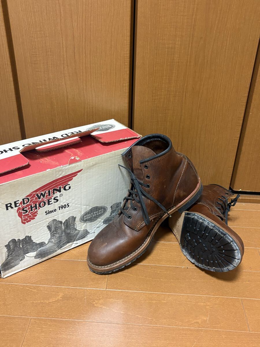 redwing ロガーブーツ PT83 茶芯 ヴィンテージ brass カスタム US9