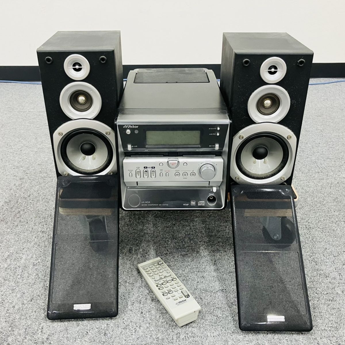 中古】Victor UX-WD70-H(DVD,ダブルMDマイクロコンポ)の落札情報詳細