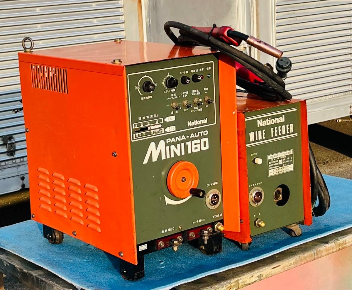 半自動溶接機 パナオート MINI180 Panasonic PANA-AUTO MINI AUTO 公式 
