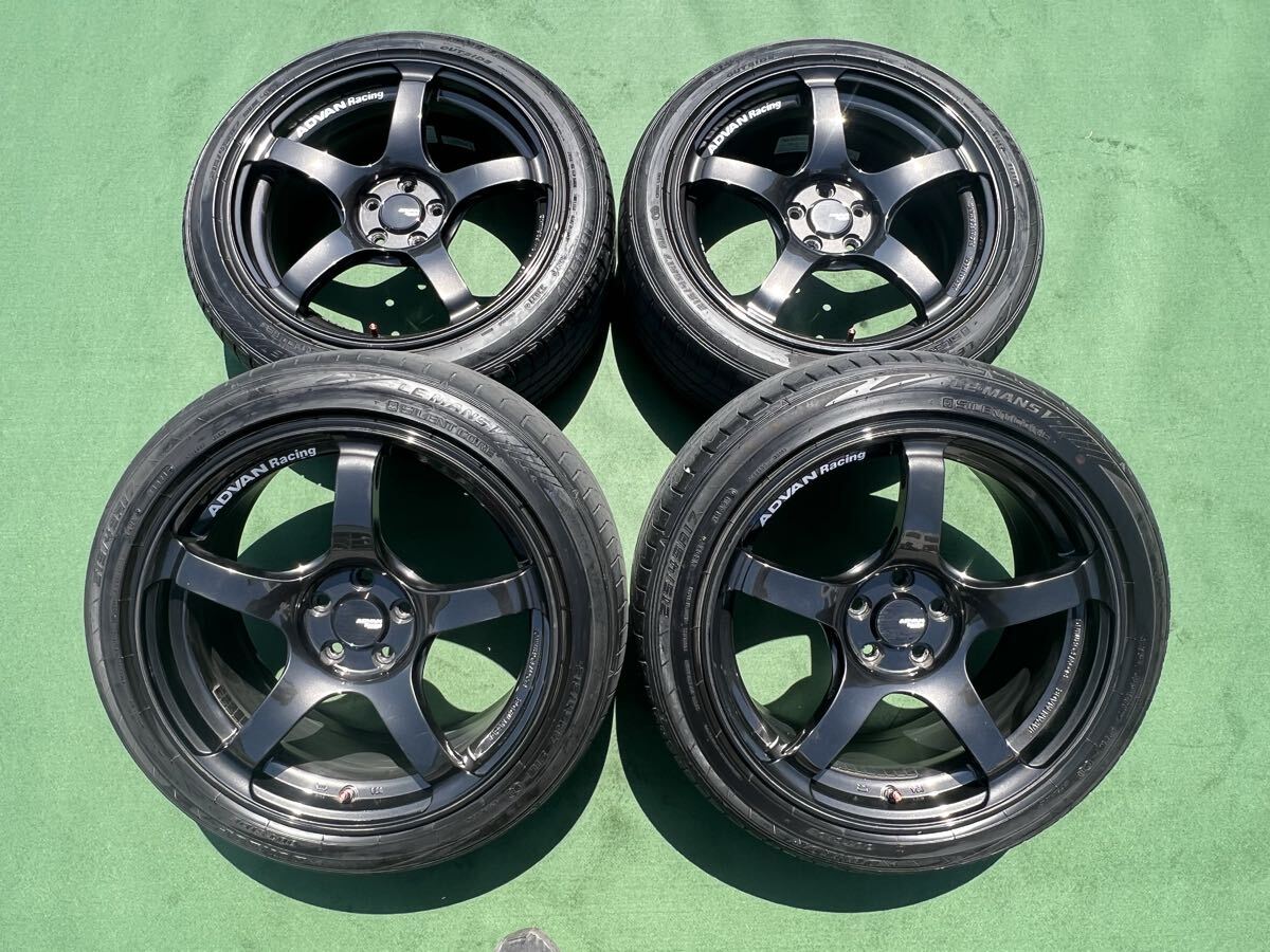 ADVAN Racing アドバンレーシング RSⅡ 18x7.5J+35 PCD98 アバルト 