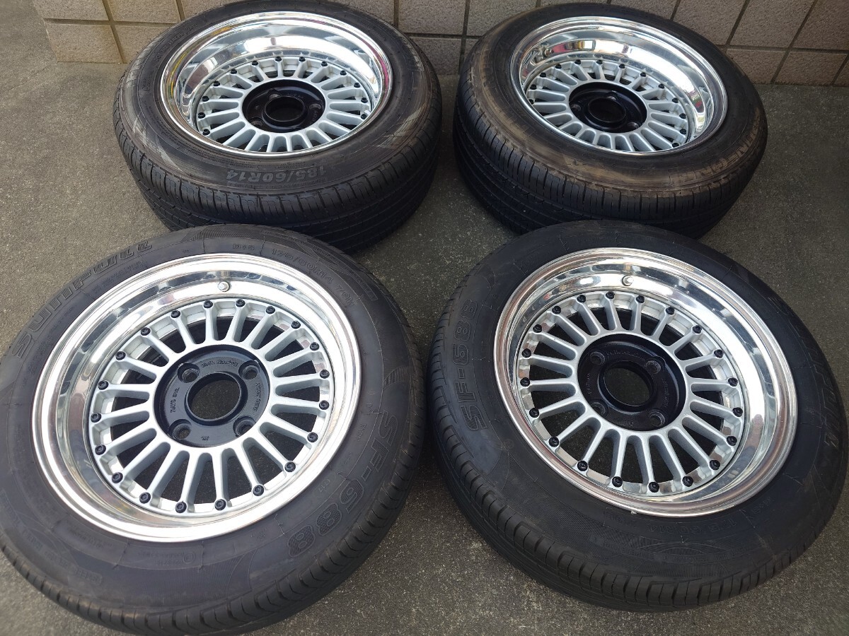 RAYS VOLKⅡ 14×7J+14 PCD114.3 4穴 旧車当時物 【公式通販】