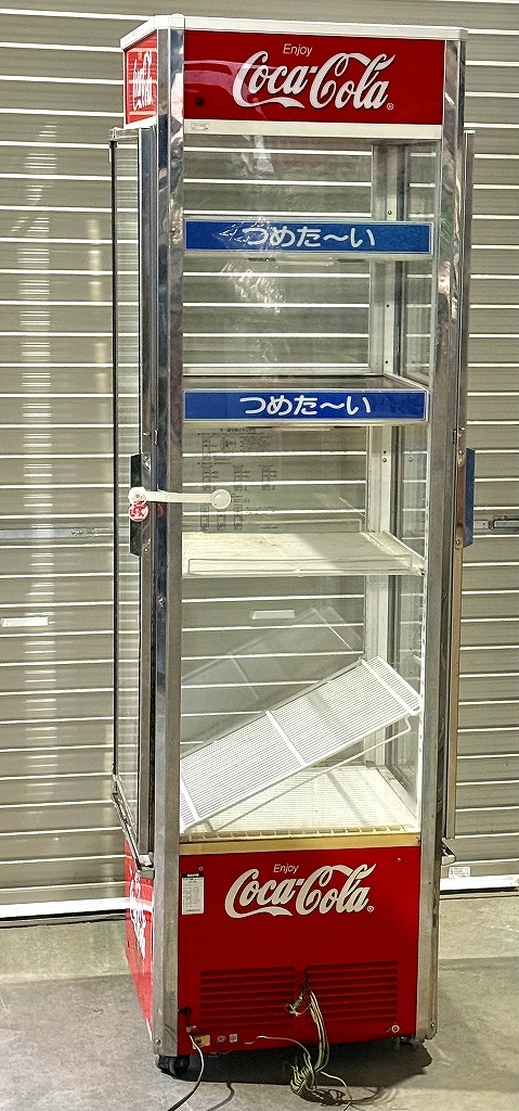 4面ガラス冷蔵ショーケース中古 SSR-DX280G 現在使用中【受渡1/27(月