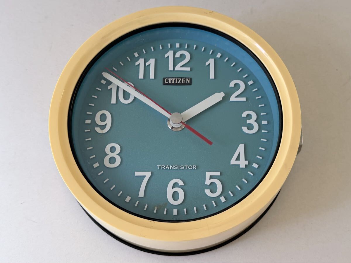ジャンク品！】70年代！CITIZEN シチズン トランジスタクロック