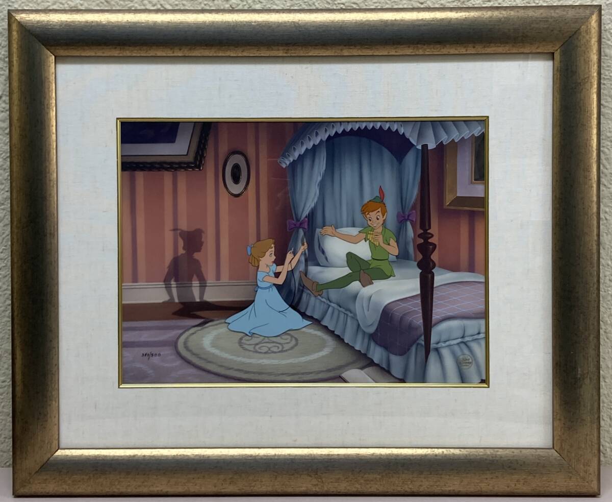 【ディズニー限定セル画】ピーターパン ウェンディ 証明書付きの大人気作品 ディズニー名作絵本復刻版 (日本語) ピーターパン WALT DISNEY'S Peter