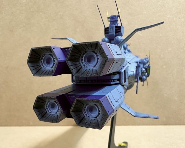 新品】FLEETMO 1/1700 コロンブス改級宇宙輸送艦 ガレージキット C3
