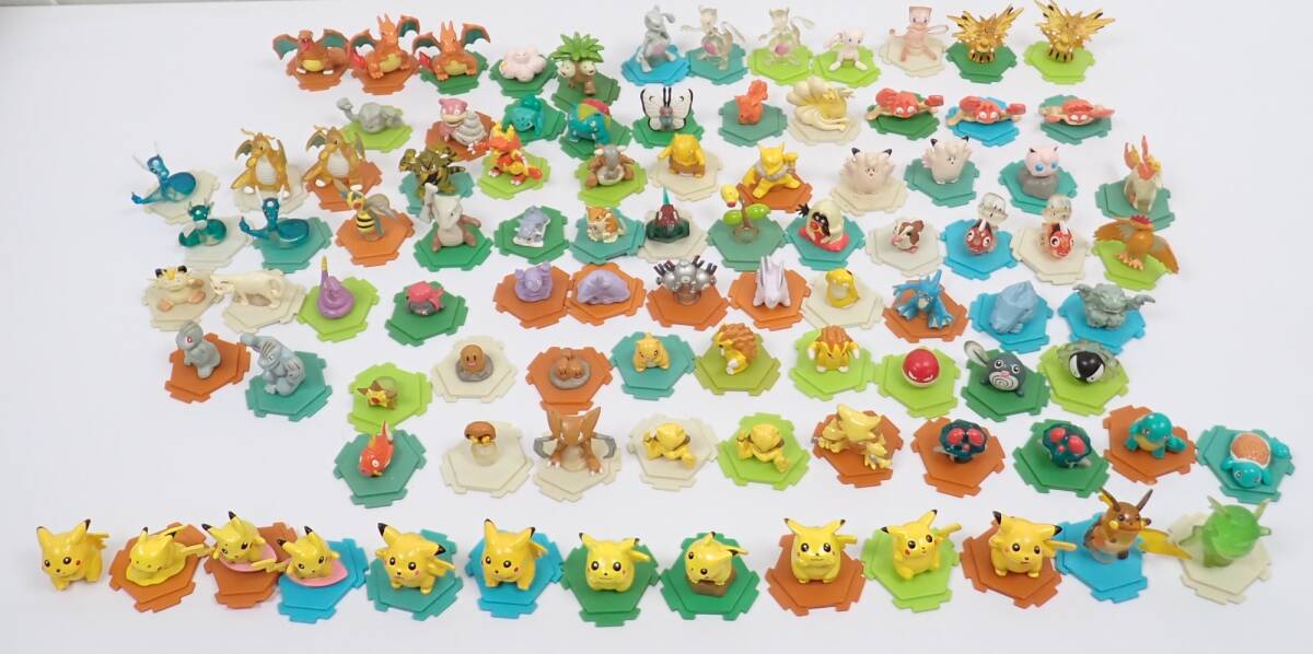 ポケモン フルカラーコレクション フィギュア☆いろいろセットの落札
