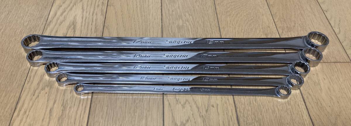 中古工具 スナップオン 大ストレートメガネレンチ 22/24 XDHFM2224