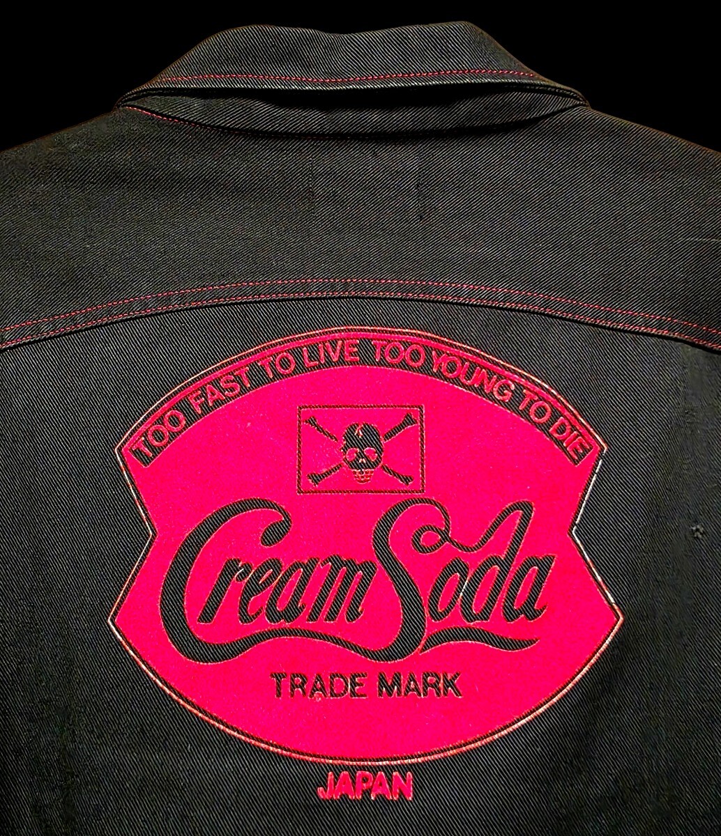CREAM SODA クリームソーダ ロカビリー ウエスタンジャケット 黒