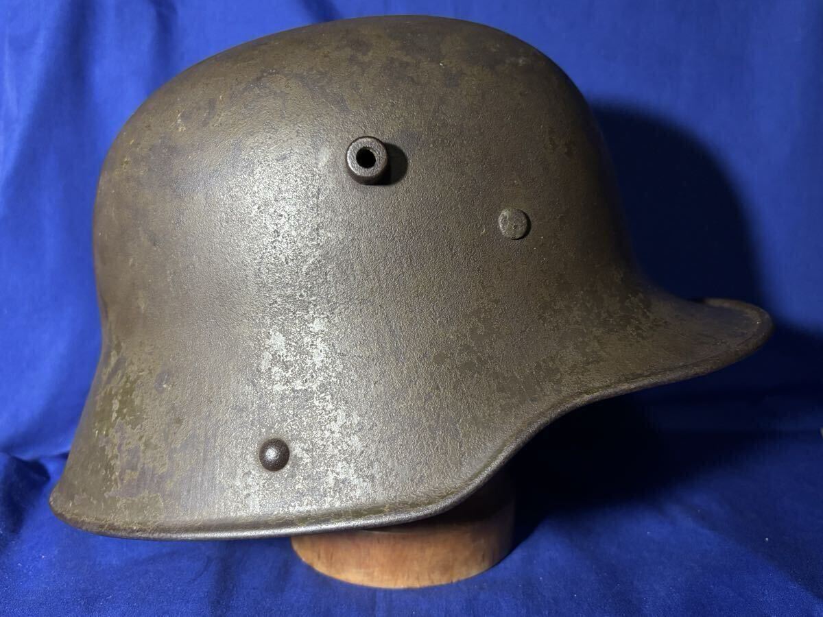 中古】旧ドイツ軍 ナチス 鉄ヘルメット ナチヘル 本物 ww2の落札情報