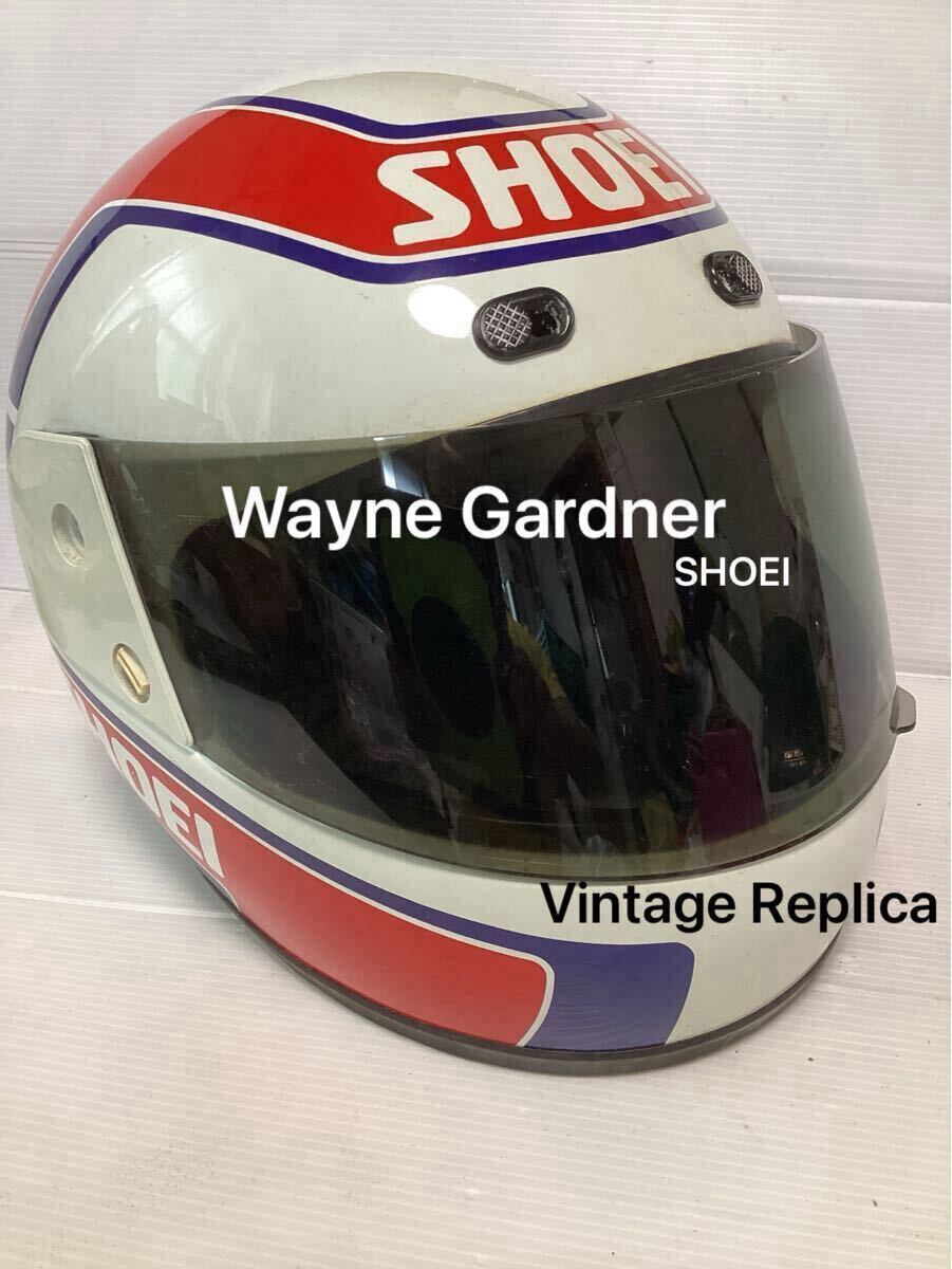 SHOEI X-8 ワイン ガードナー 選手 レプリカ ヘルメット 内装洗浄修理