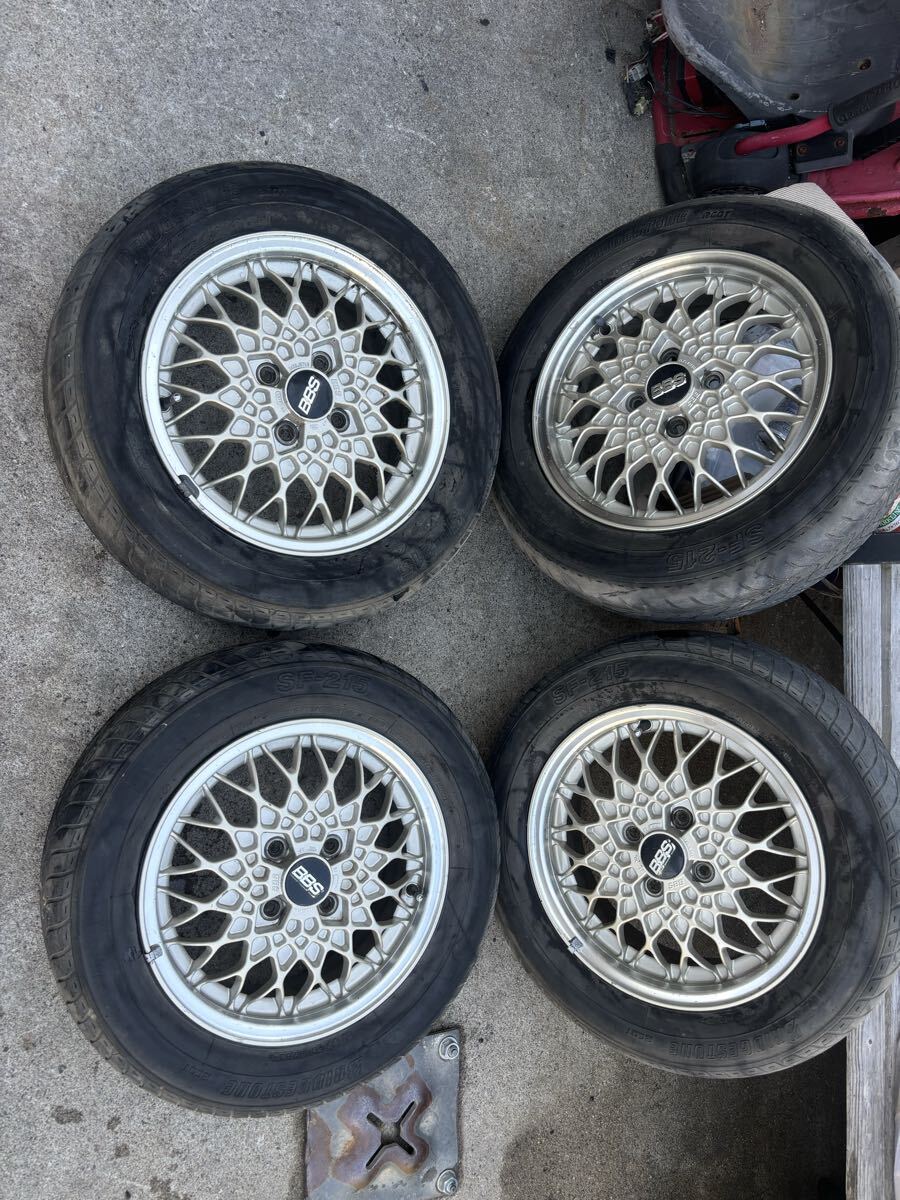 中古】ジープ PCD139.7 当時物 エンケイ バハ 希少 深リム 8.5Jの落札
