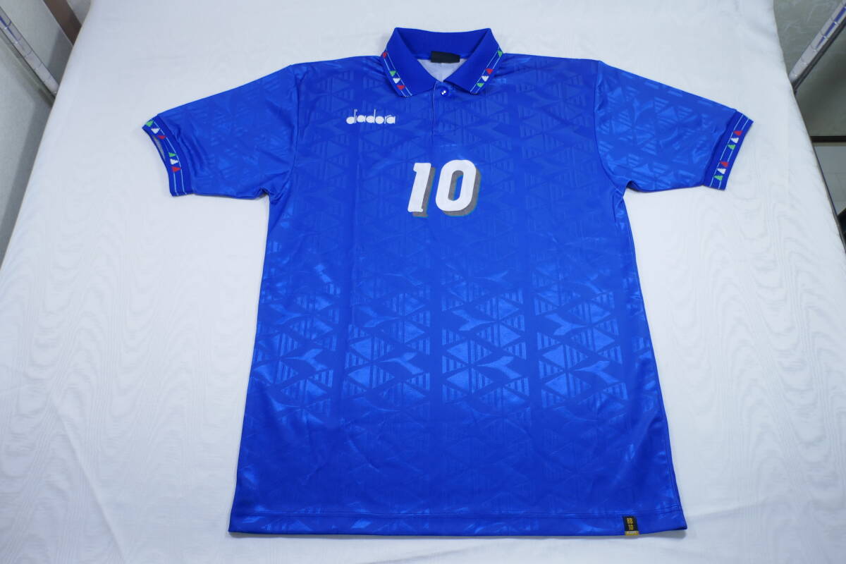 美品】 DIADORA ITALIA ディアドラ サッカー イタリア代表 背番号10