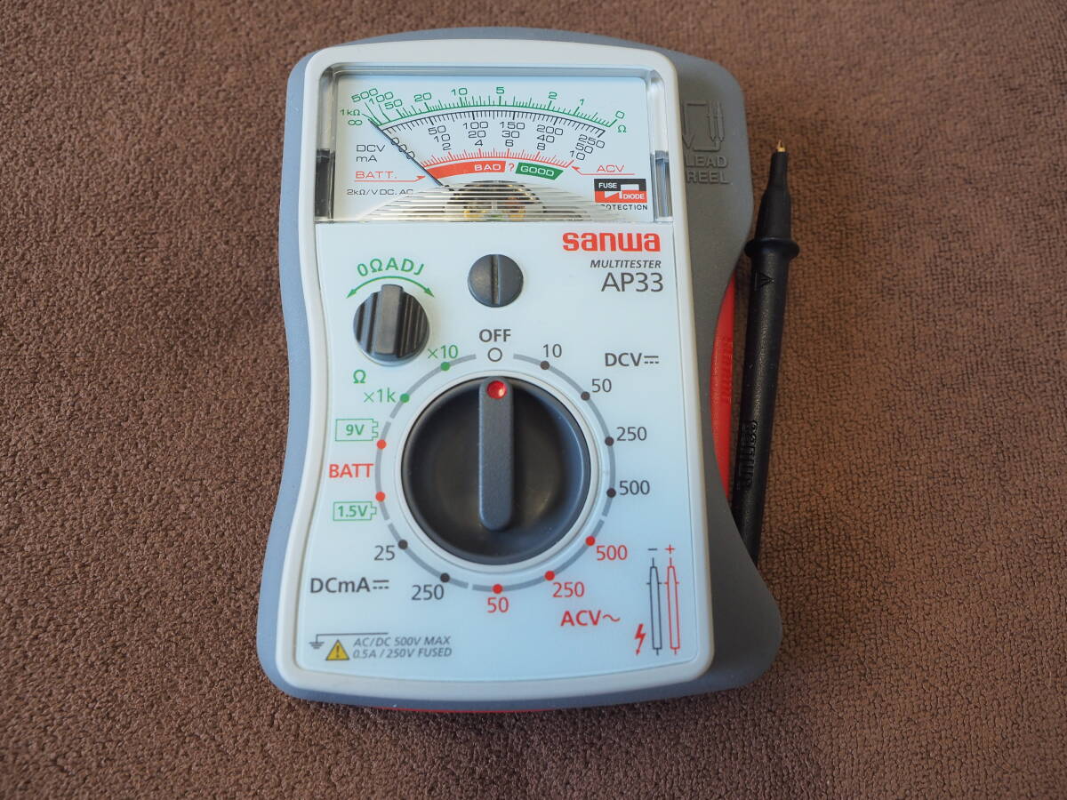 中古】SANWA/サンワ MULTITESTER/マルチテスター 501-ZX-TR 電気計測器