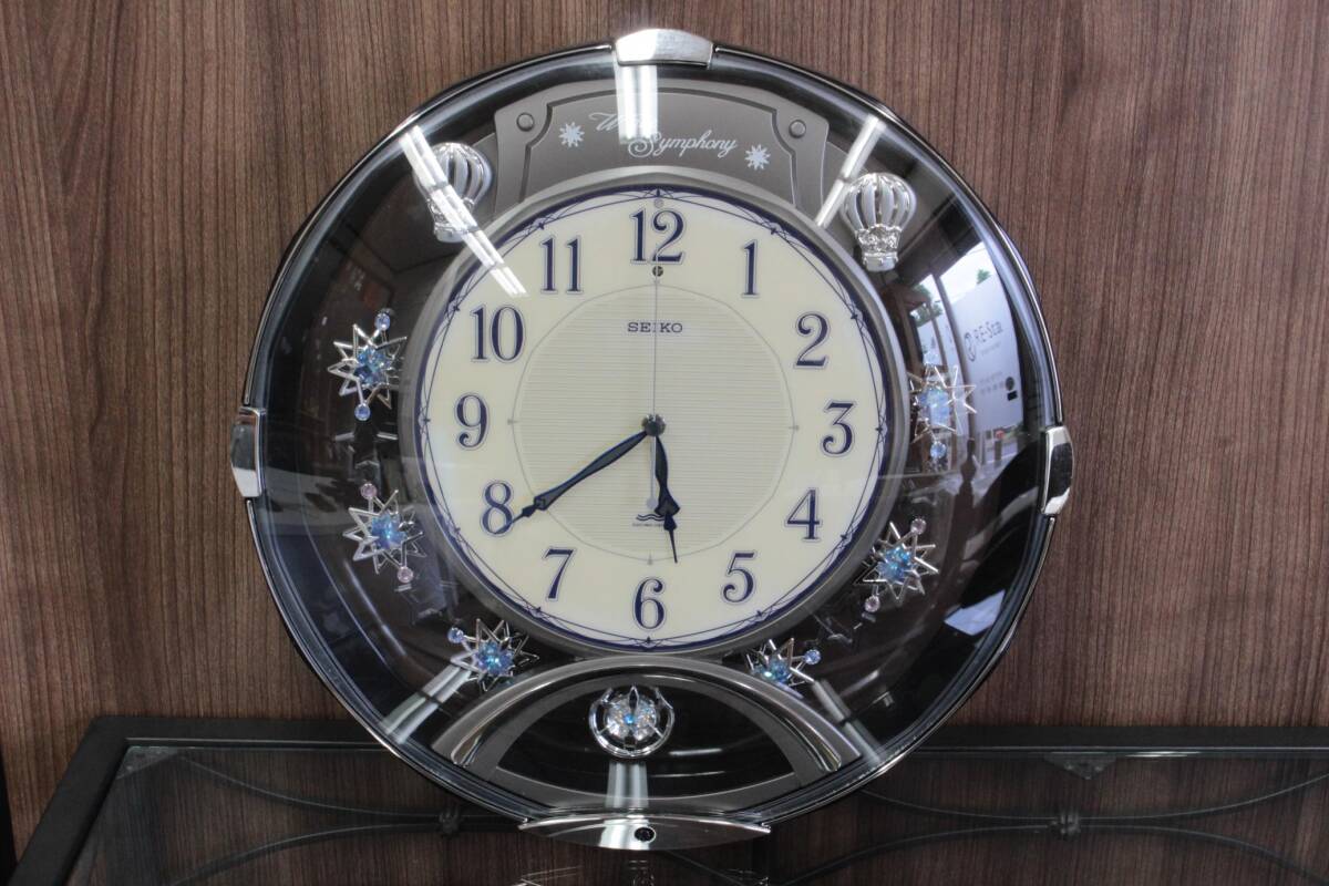 SEIKO Wave Symphony AM216L メロディ電波掛け時計 動作品の落札情報