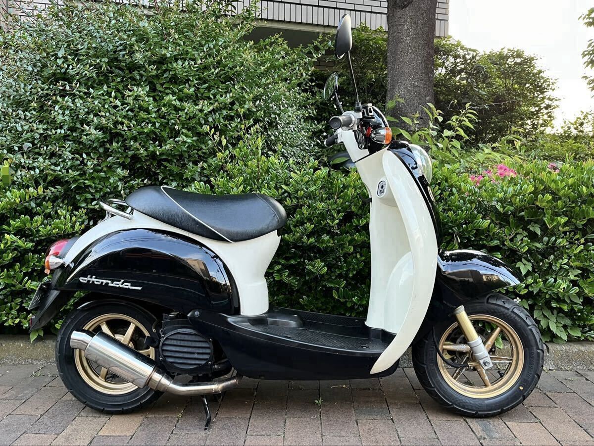 中古】ズーマー 太足化 ホイール、専用ハブ付属！ ぽん付けセット YSK