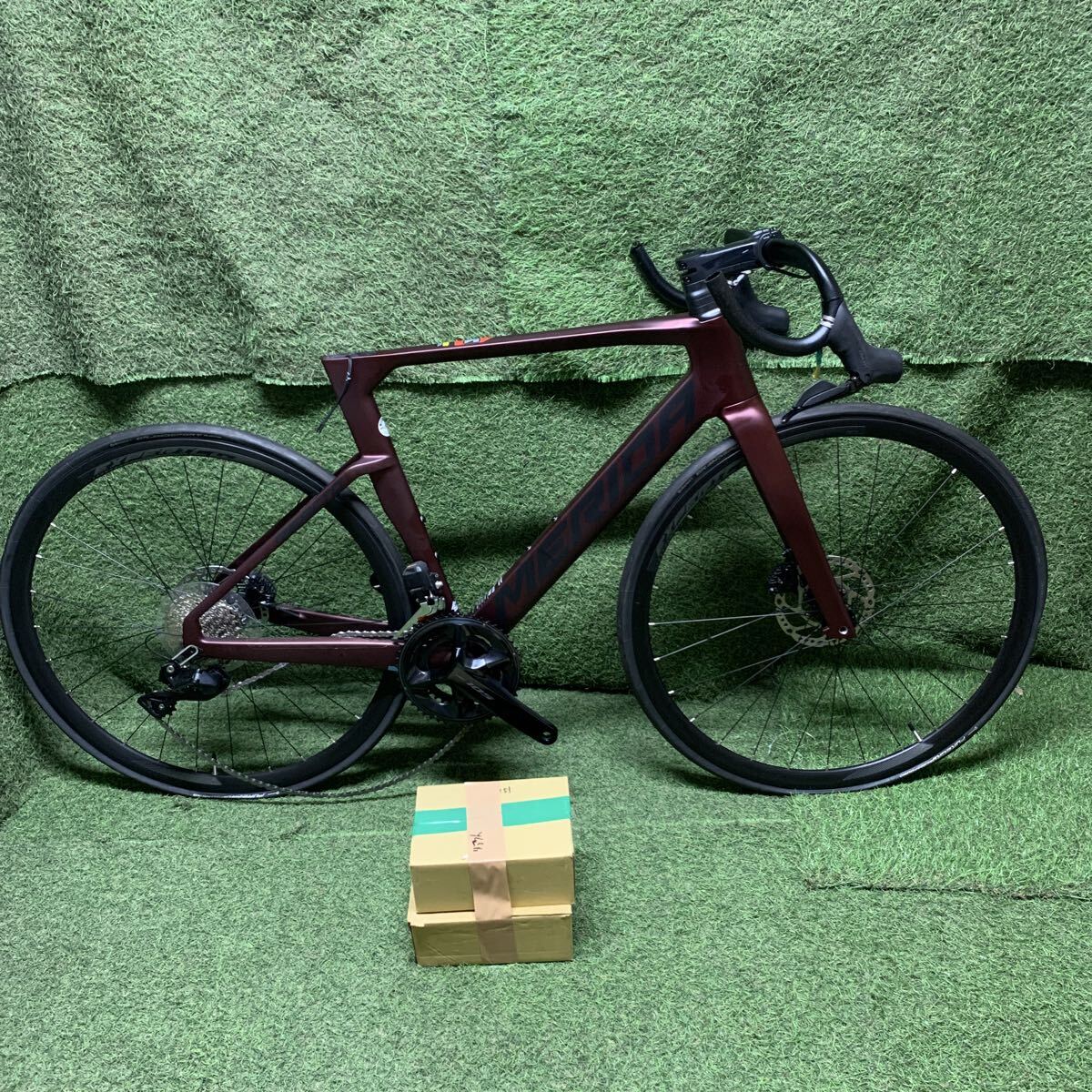 中古】MERIDA RIDE410 メリダ ライド 410 42cm ブラック ピンク ロード