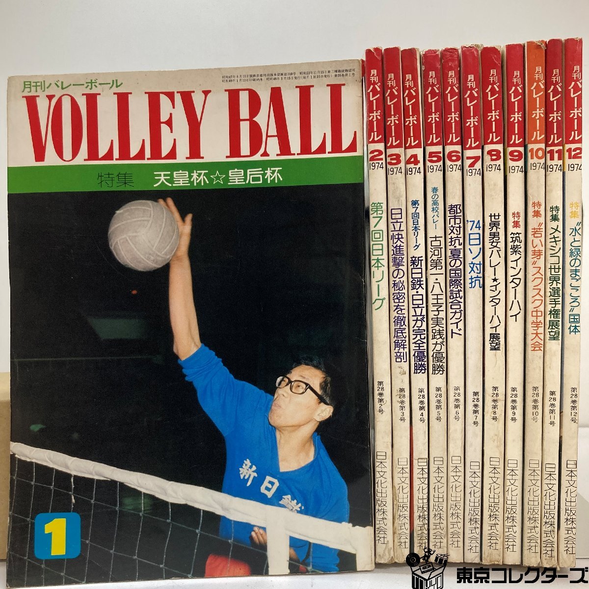 OS57 月刊バレーボール 1986年 5月号 ピンナップ 海藤正樹 富士
