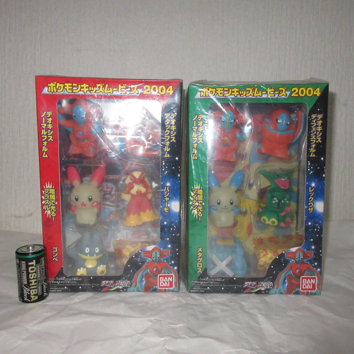 2004 TOMY ポケモン AG ビッグサウンド フィギュア デオキシス