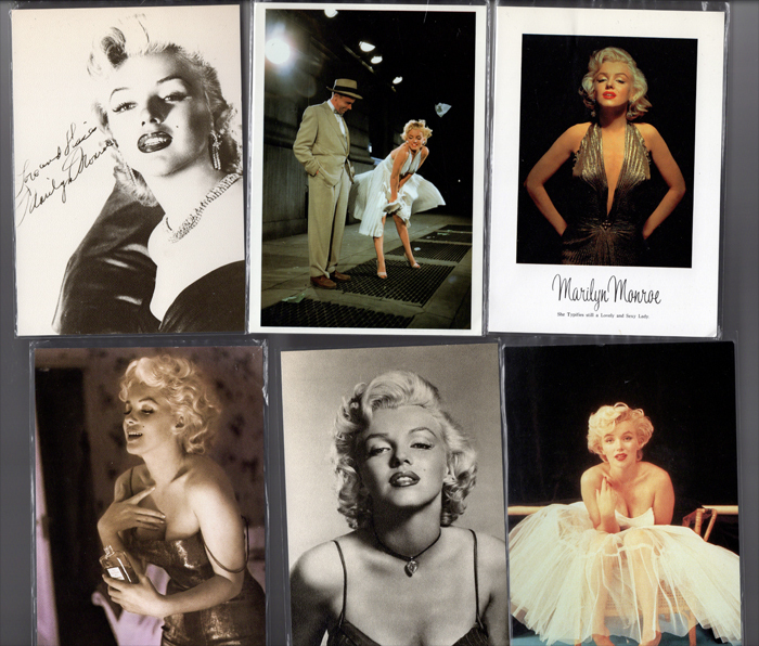 カレンダー マリリン・モンロー Marilyn Monroe 1974年 ポストカード5