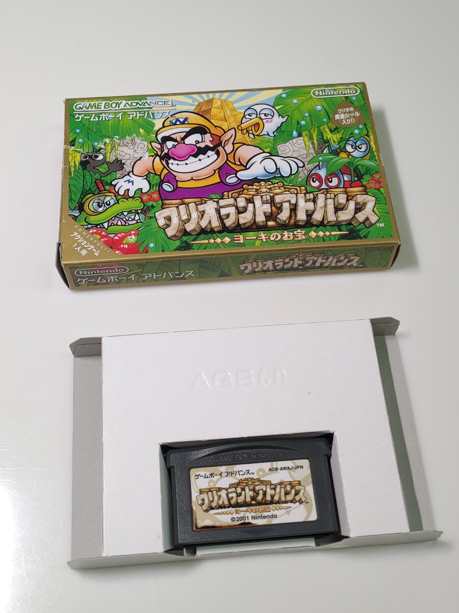 GBA ワリオランドアドバンス ヨーキのお宝 希少フラッシュメモリ版