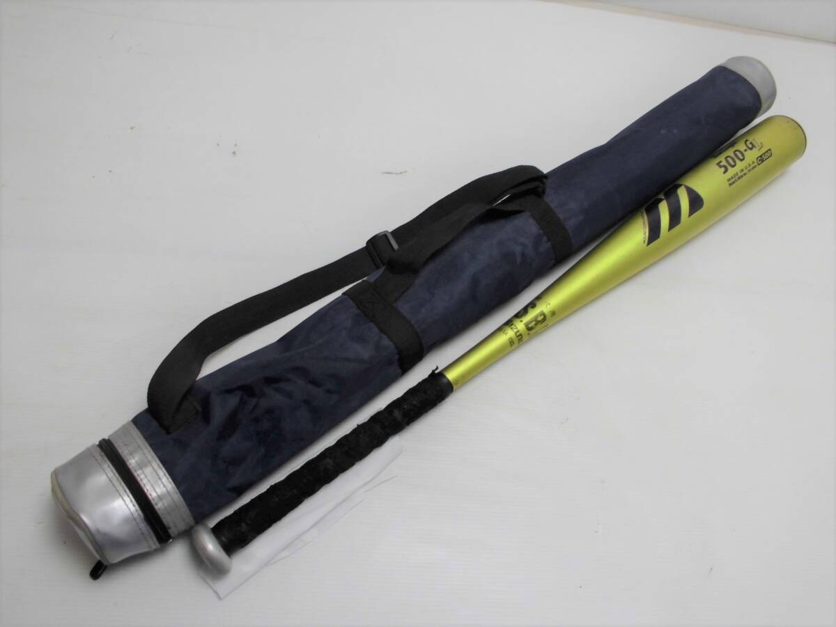 中古】ミズノ ビューリーグ 軟式 少年用 金属バット イチローモデル