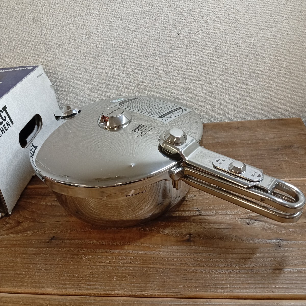 新品】タッパーウェア♪パーフェクトキッチン圧力鍋パッキン（圧力表示