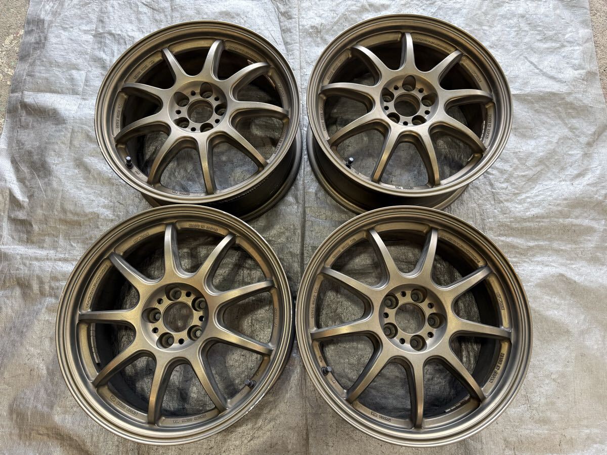ESB TC01 タイヤ 2本新品 ホイール 4本セット ツライチ 9J PCD100 5穴 