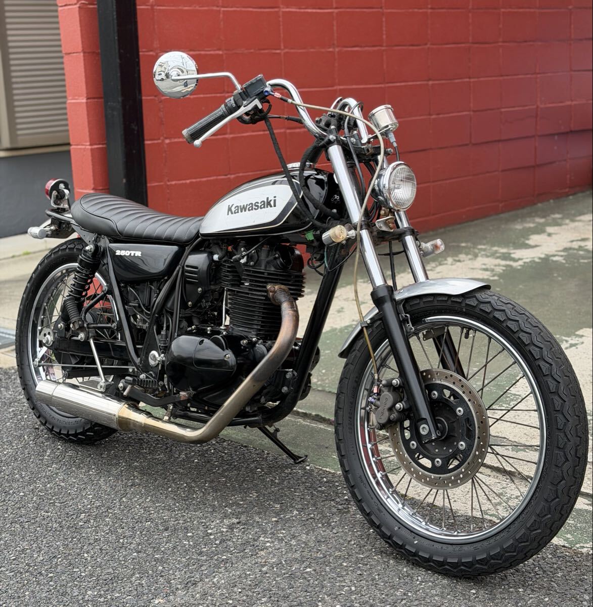 前後オンロードタイヤ】カワサキ (KAWASAKI) 250TR インジェクション