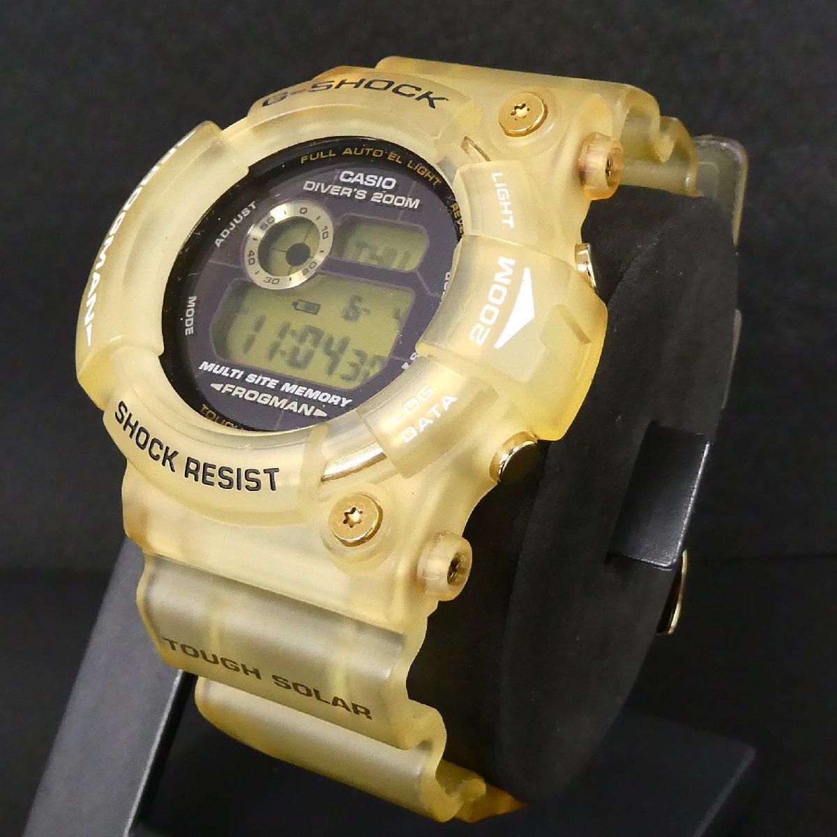美品 G-SHOCK GW-M5625E-7JF 25周年記念 タフソーラー 電波受信 電波