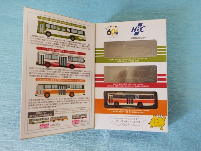 新品】【バスコレクション】広島交通 西日本車体工業58MC（即決）広島