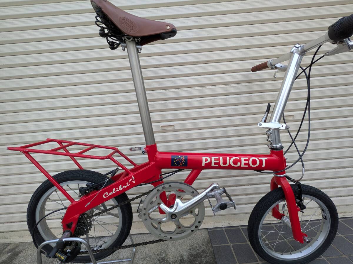 D29 訳有 中古折りたたみ自転車/PEUGEOT プジョーコリブリ 16インチ 折り畳み自転車 プジョー PEUGEOT Colibri-16の落札情報詳細 - Yahoo