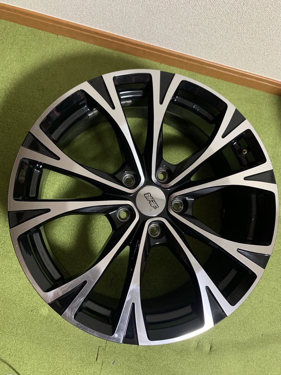 中古】無限 アルミホイール RG 16インチ PCD100 114.3 マルチ4H 7.0J 