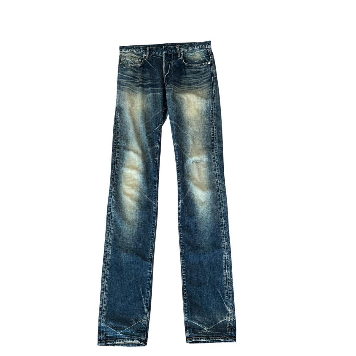 エディ期☆ 05SS Dior HOMME ディオールオム 5EH1011482 泥加工 スリム