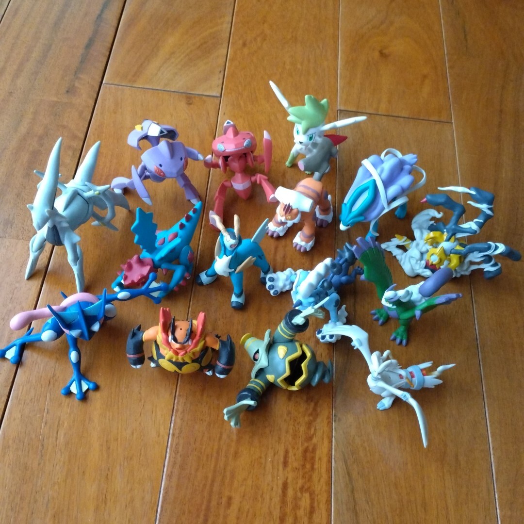 中古】希少☆ポケモン アルセウス ミニ フィギュア 7種セット 検索