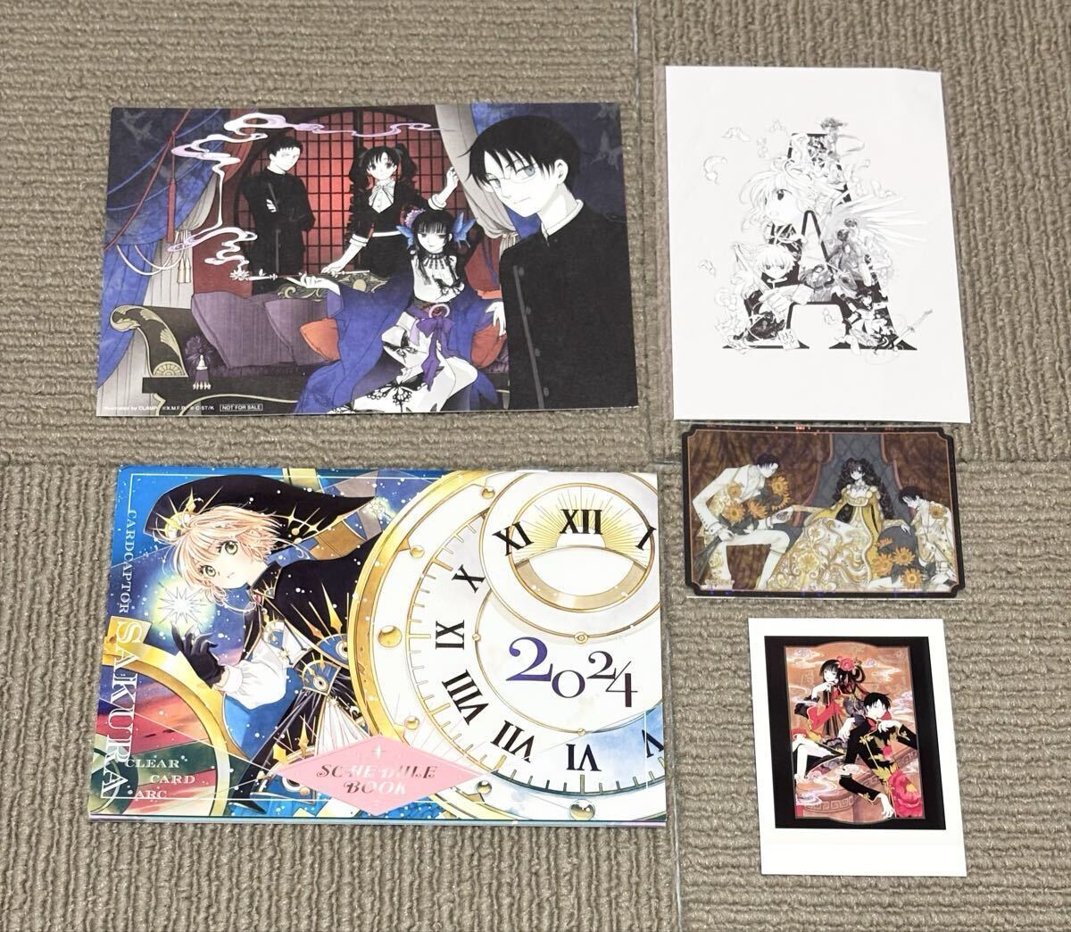 新品】ツバサ クロニクル CLAMP ポストカードセット 小狼 ファイ 黒鋼