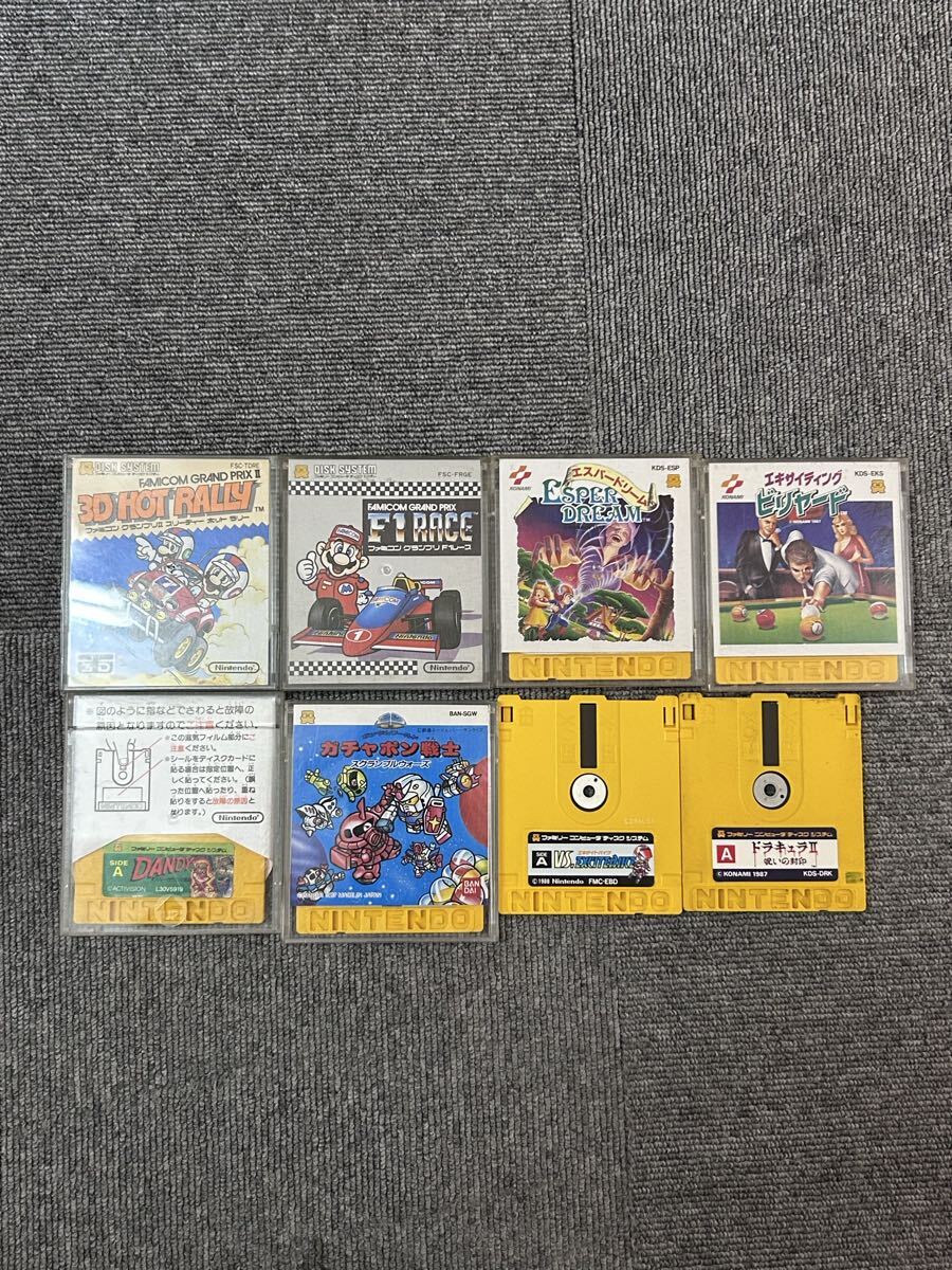 中古】VS エキサイトバイク ファミコン ディスクシステム チラシ 販促