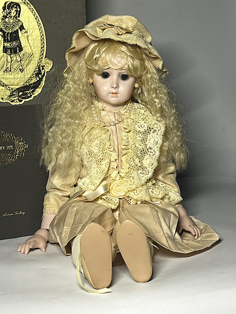 美品】日本アンティックギャラリー カミーユ E-5521 全長62cm ビスク