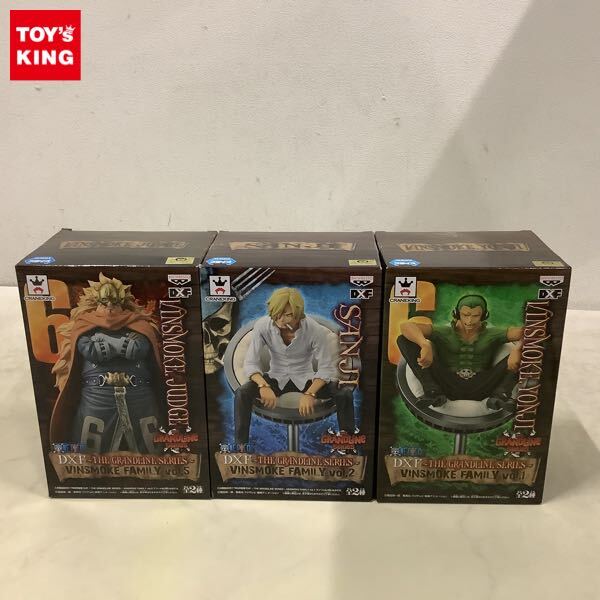 ワンピースフィギュア DXF VINSMOKE FAMILY レイジュ イチジ ニジ