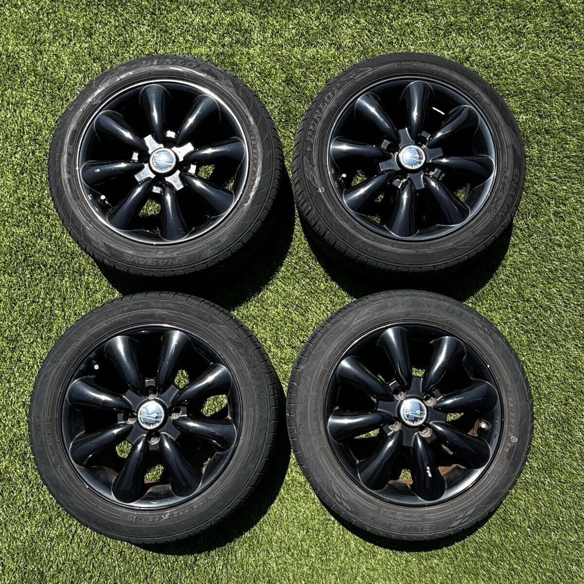 中古】超美品 LaLa Palm CUP 15インチ 4.5J +45 100 4h ララパーム 