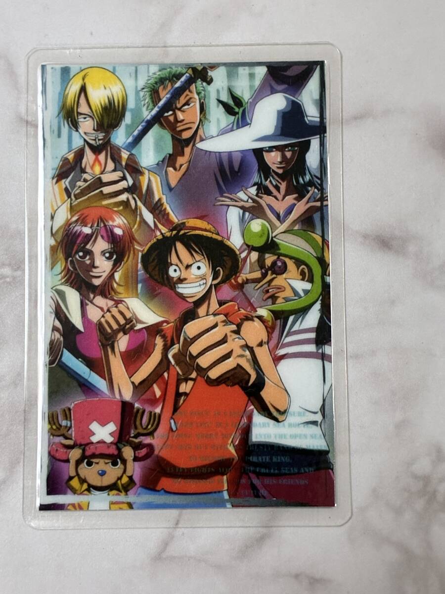 中古】【ONE PIECE】 レア ラミネートカード No.003 ナミ ワンピース