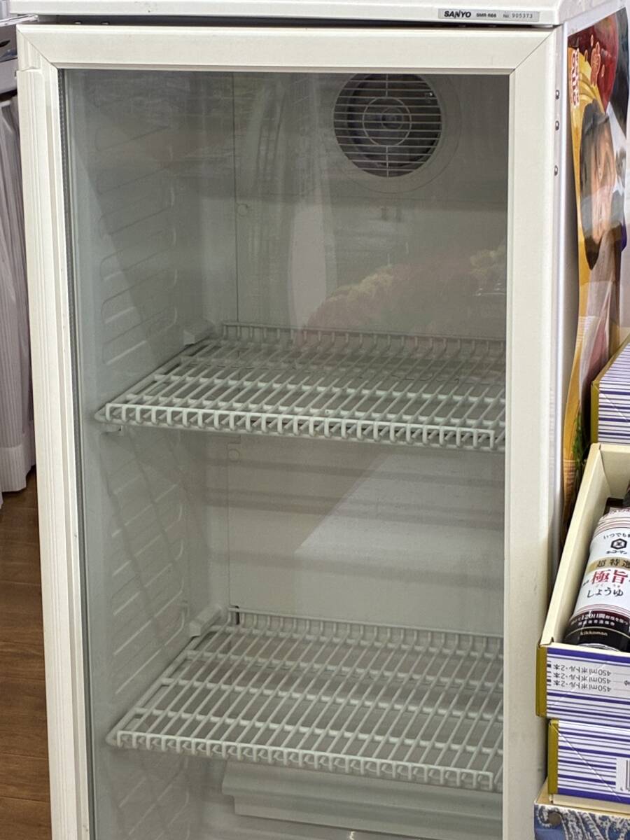 関東限定販売】冷蔵ショーケース サンヨー SMR-SS132F 業務用 208L