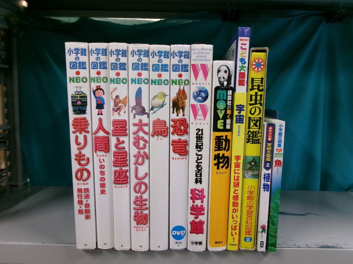 小学館の図鑑 NEO 9冊 ＋ 21世紀こども百科 2冊 計11冊