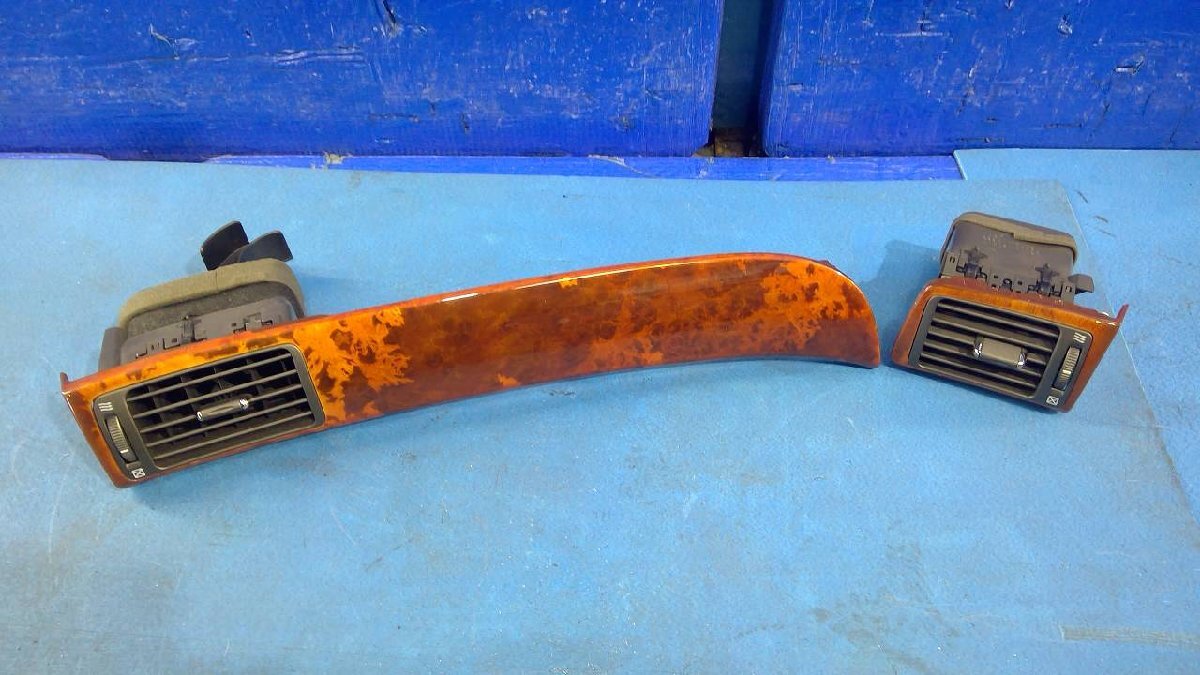 中古】17 クラウン エアコンパネル ウッドパネル 風の落札情報詳細
