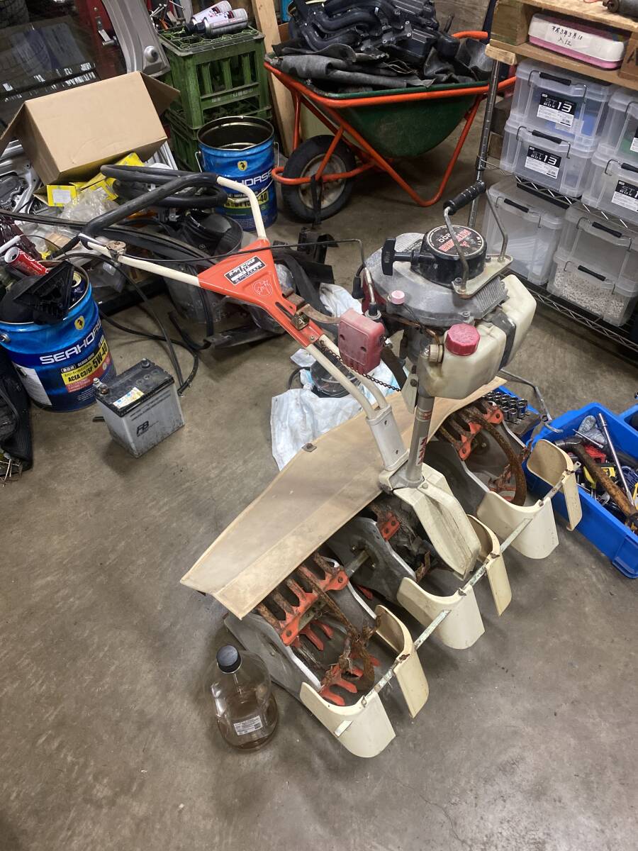 中古】3595 Robin ロビン RC04 エンジン 始動OK 水田除草機 カルチ 溝